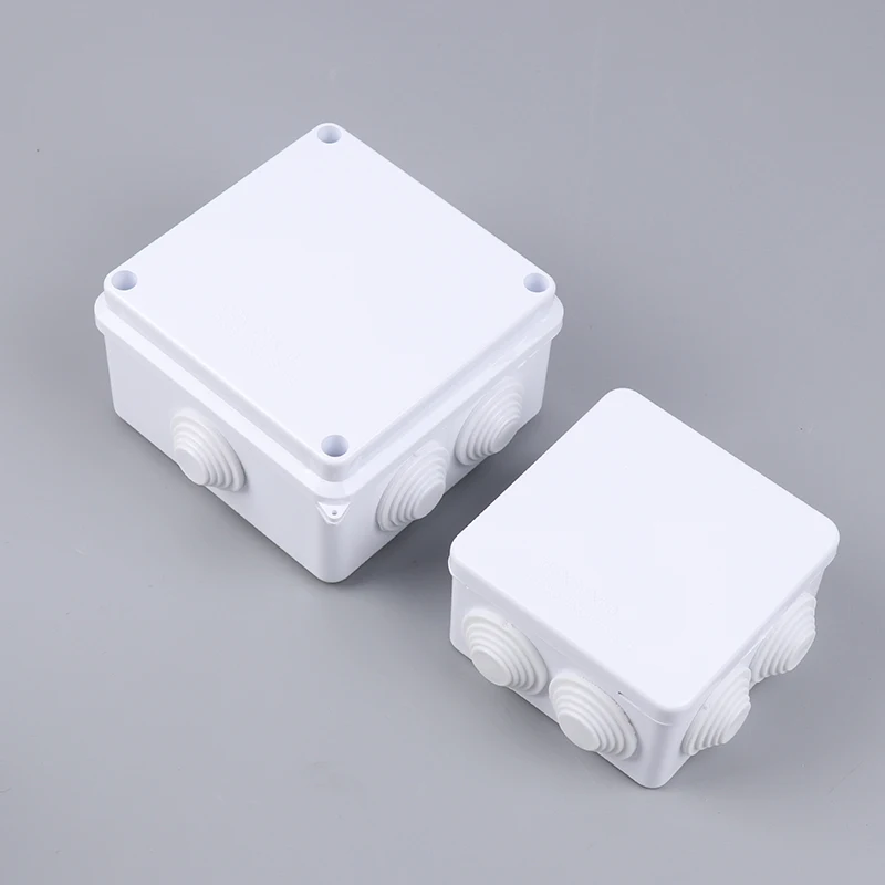 50*50/80*50/85*85*50/100*100*70mm DIY Waterproof IP65 Power Case Junction Box Indoor Wire Shell Electric Control Boxes image 5