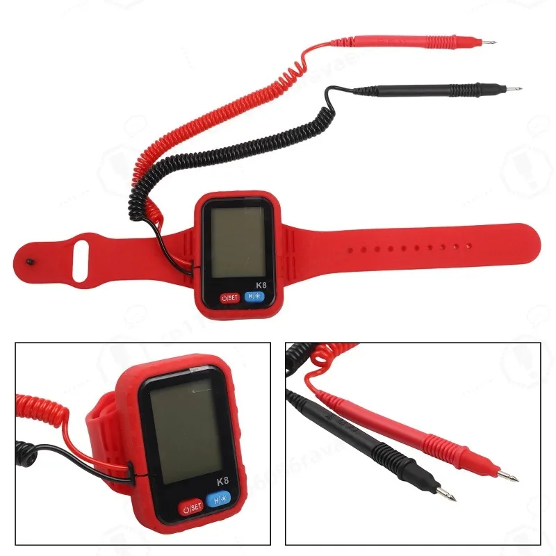 Auto Range Digital Multimeter with NCV Voltage Detection, Lightweight Electrician Repair Tester Supports Capacitance Measurement
