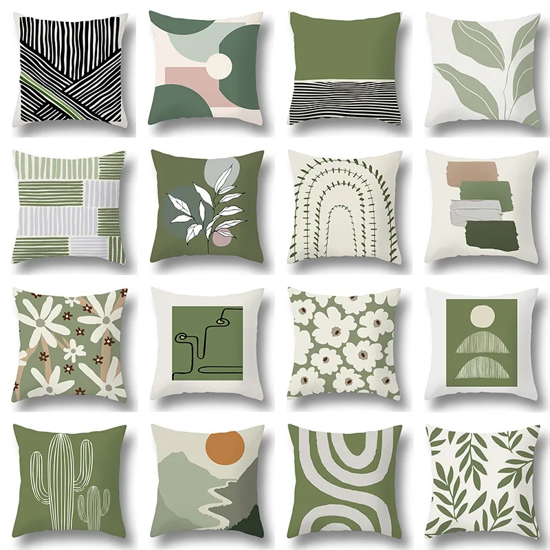 Summer modern simple ins wind pillow pillow cover sofa cushion small fresh