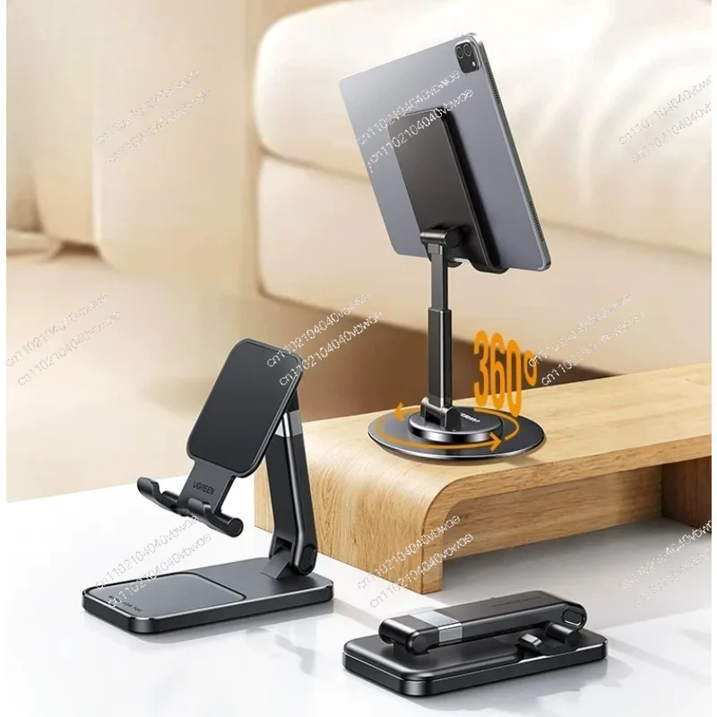 Mobile phone holder desktop suitable for ipad flat plate support frame metal lifting adjustment