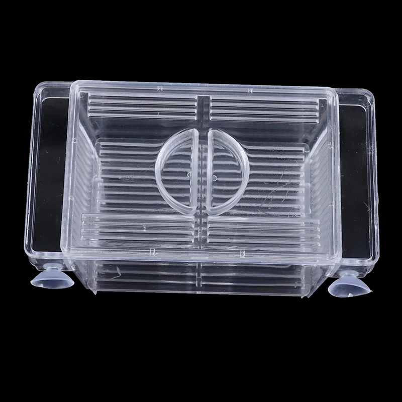 Aquarium Fish Tank Guppy Double Breeding Breeder Rearing Trap Box Hatchery