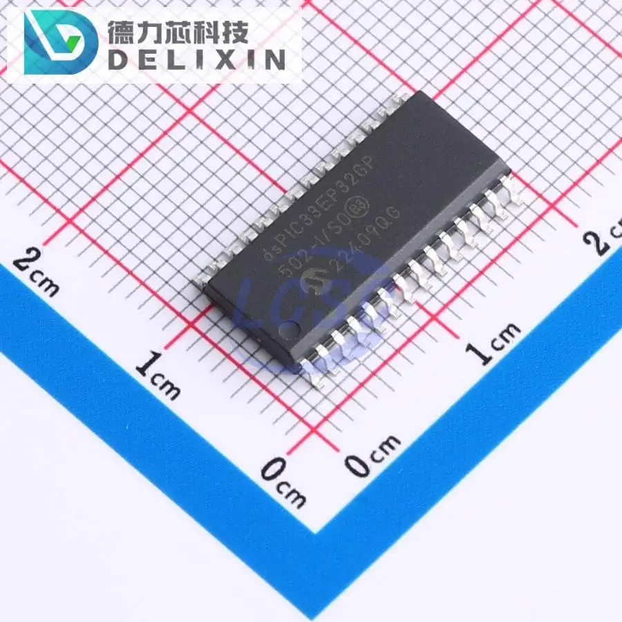 Procesadores de señal Digital (DSP/DSC), chips nuevos y originales, dsPIC33EP32GP502-I/SO, 280MHz, 32KB, 21 SOIC-28-300mil