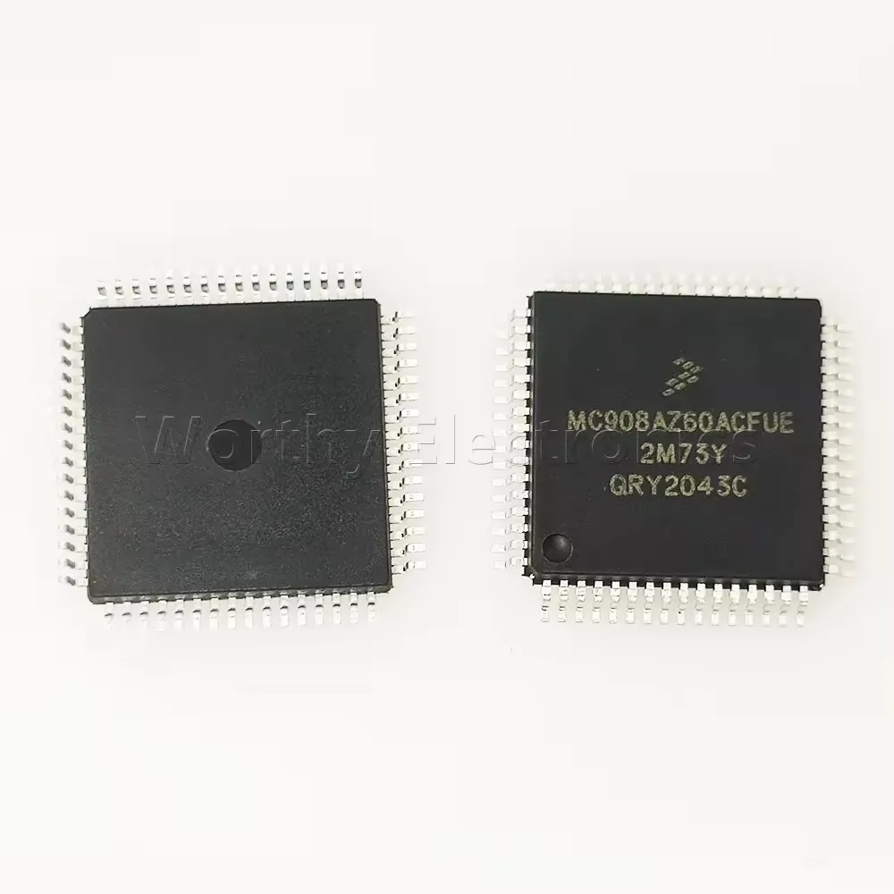 

(2-10pcs) 100% New MC908AZ60ACFUE MC908AZ60 3K85K MC908AZ60A 908AZ60 QFP-64 Chipset