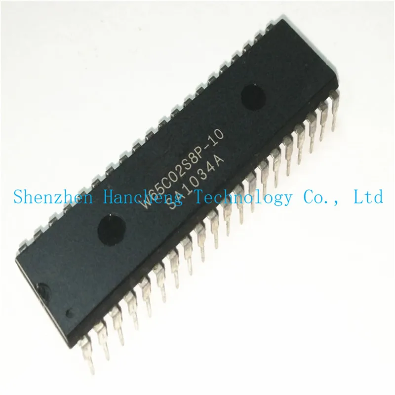 (10PCS-50PCS) W65C02S8P-10 DIP40 NEW CHIP IC