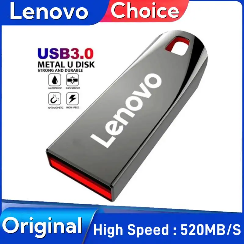 Lenovo Usb 3.0 Flash Drive 2Tb 1Tb Usb 3. 0 Pendrive 512Gb 256Gb 128Gb Usb Memory Stick Pen Drive Flash Usb Disk Voor Desktops Pc