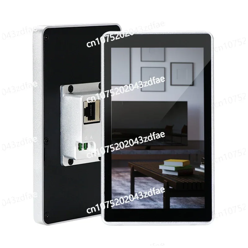 Integrated Android 11 Metal Shell 5.5-inch Home Smart Touch Screen Tablet Wall Switch Control Touch Screen