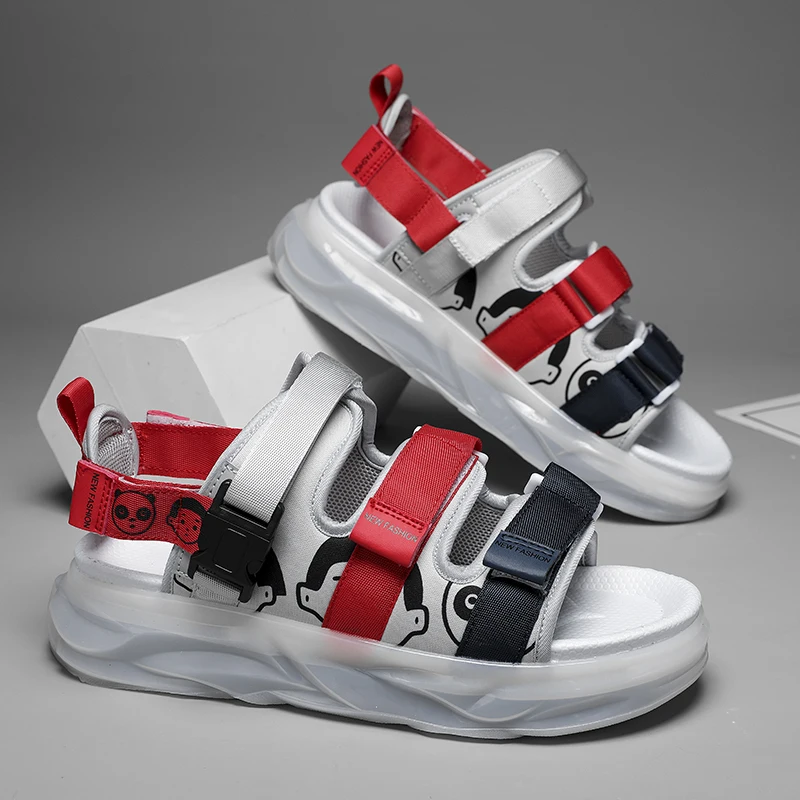 

Fashion Outdoor Casual Sports Sandals 2026 High Quality Men's Sandals Designer Platform Sandals for Men Summer Beach Sandalias