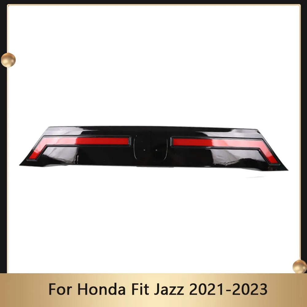 For Honda Fit Jazz 2021-2023 Car Rear Bumper Trunk Through-Flow Flashing Taillight Dynamic Streamer Brake Light Turn Signal