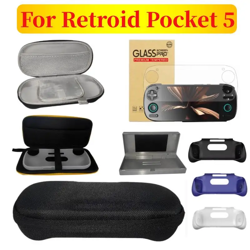 Borsa portaoggetti portatile Retroid Pocket 5 Custodia ufficiale portatile RP5 Retroid Pocket 5 Custodie protettive Borse Accessori Scatola regalo