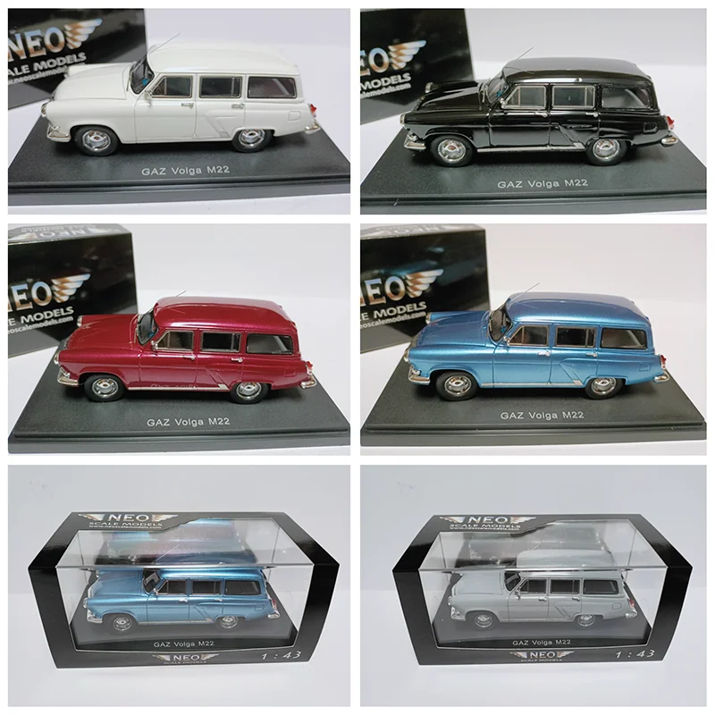 

Neo 1/43 Scale GAZ M22 Volga Wagon 1960 Resin Car Model Collection Display Toy Gifts Souvenirs