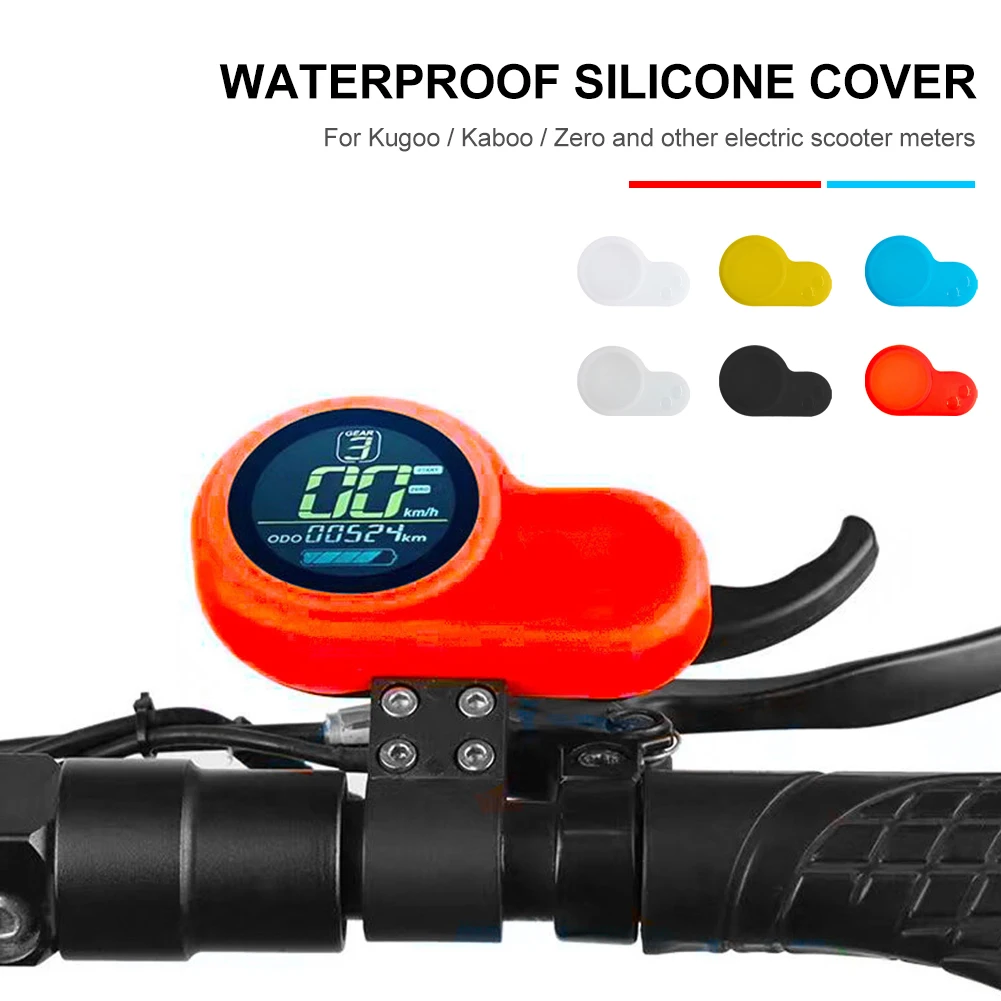 Electric Scooter Waterproof Silicone Cover Dashboard Screen Protective Cap For Kugoo M4 Kaboo Zero Instrument Dashboard Shell