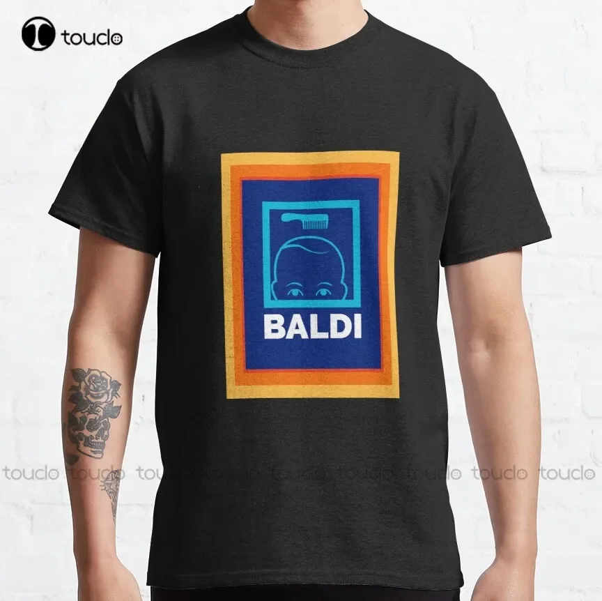 Baldi Classic T-Shirt Custom T Shirts Fashion Design Casual Tee Shirts Tops Hipster Clothes Make Your Design Xs-5Xl Unisex Retro