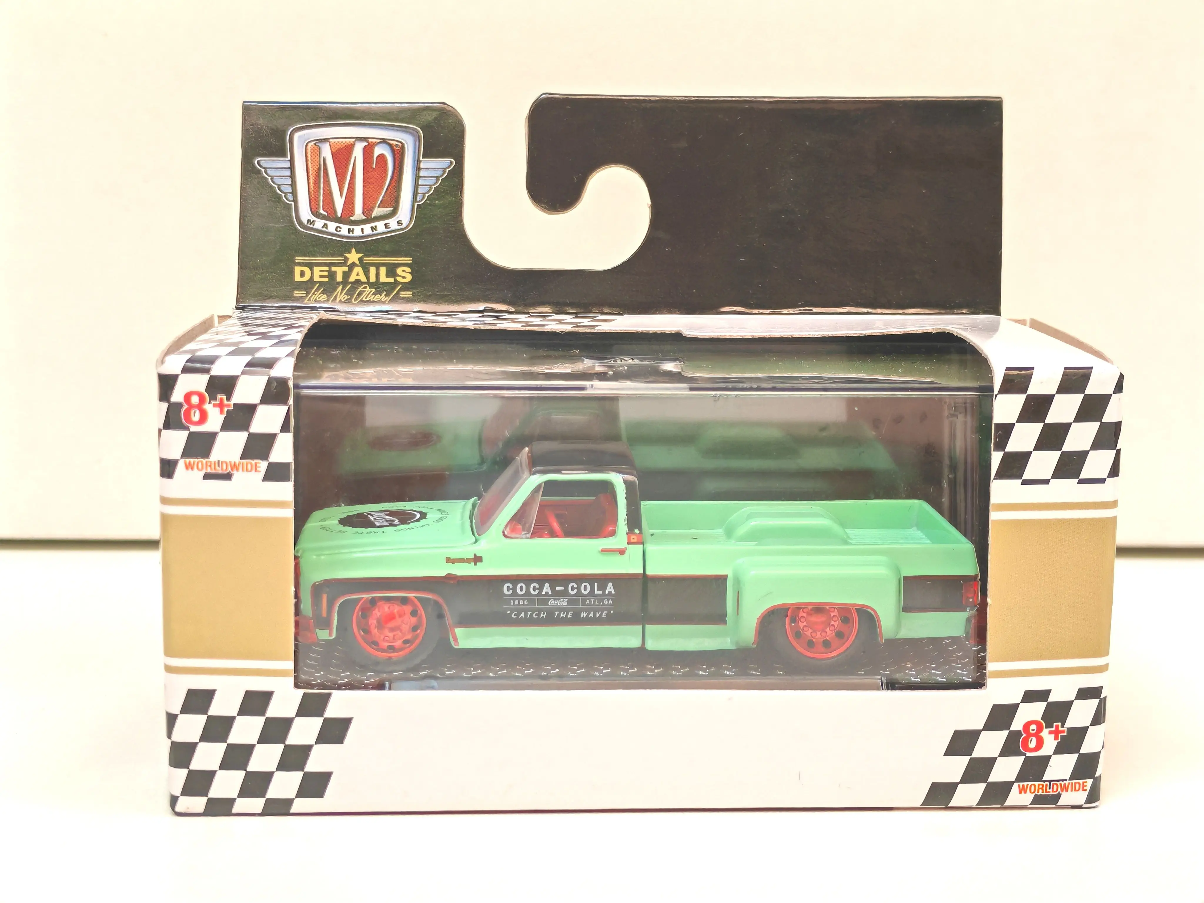 M2 Machines 1/64 1973 super 30 green Silver Red Special hub A38  Die-cast Alloy Car Model Collection Gift Toy