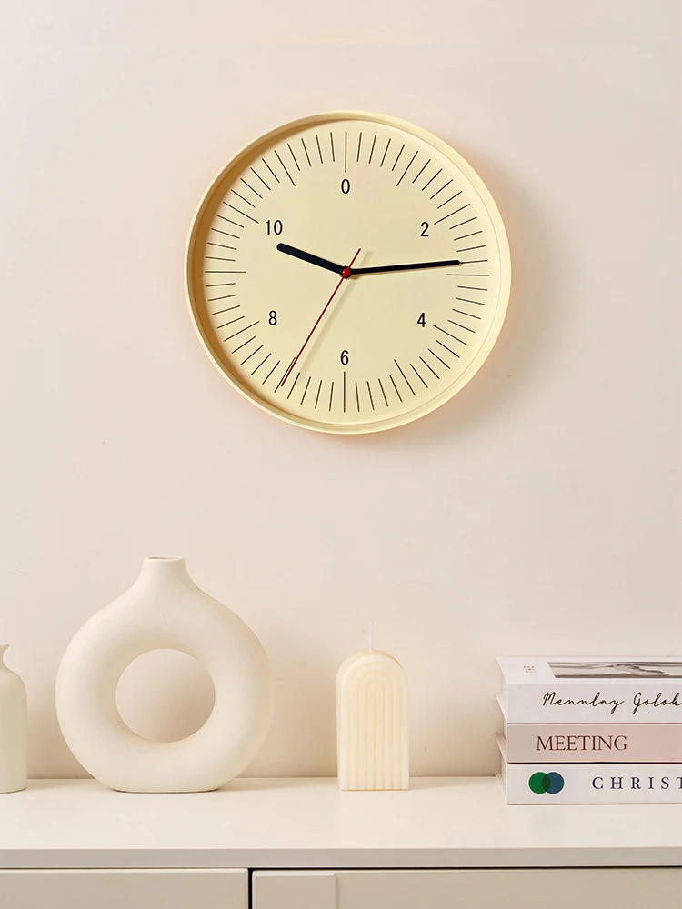 

【EpeiusHome】Housewear Furnishings dopamine roundness Wall-mounted clock
