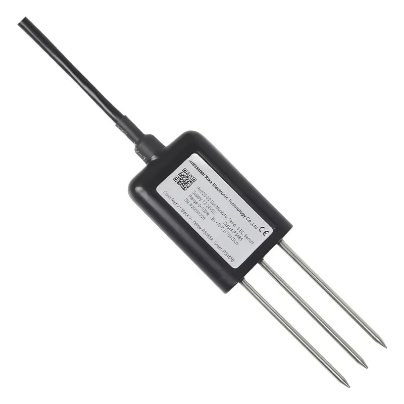 RK520-02 CE Certified Soil Temperature Moisture Conductivity EC Meter Sensor for Agriculture Plant Moisture Sensor