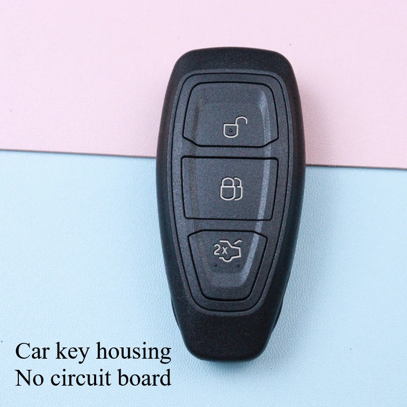 

3 Buttons Car Key Housing Key Case Shell for Ford Grand Focus C-Max Mondeo Kuga Fiesta Focus Titanium 2011+ Car Key Remote Shell