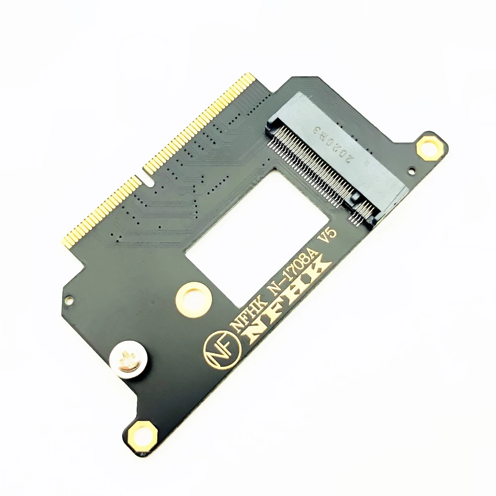 A1708 NVME Adapter for Macbook NVMe PCI Express PCIE to M.2 SSD Adapter Card N-1708A for Macbook Pro Retina 13