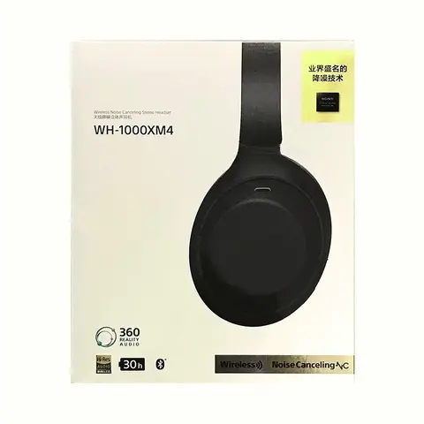 2025 New WH-1000XM4 XM4 Headset Wireless Bluetooth 5.0 Active Noise Cancelling Headphones
