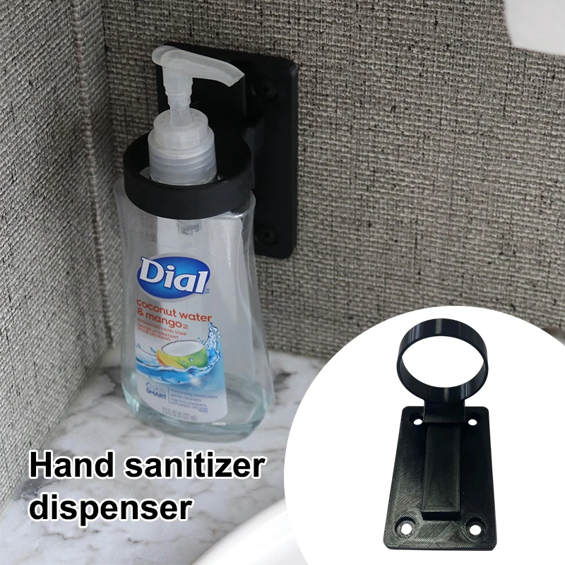 Hand Sanitizer Holder Wall Mount For RV Trailer Camper Accessories Dispenser Bracket Organizer Caravan Motorhome Van Storage