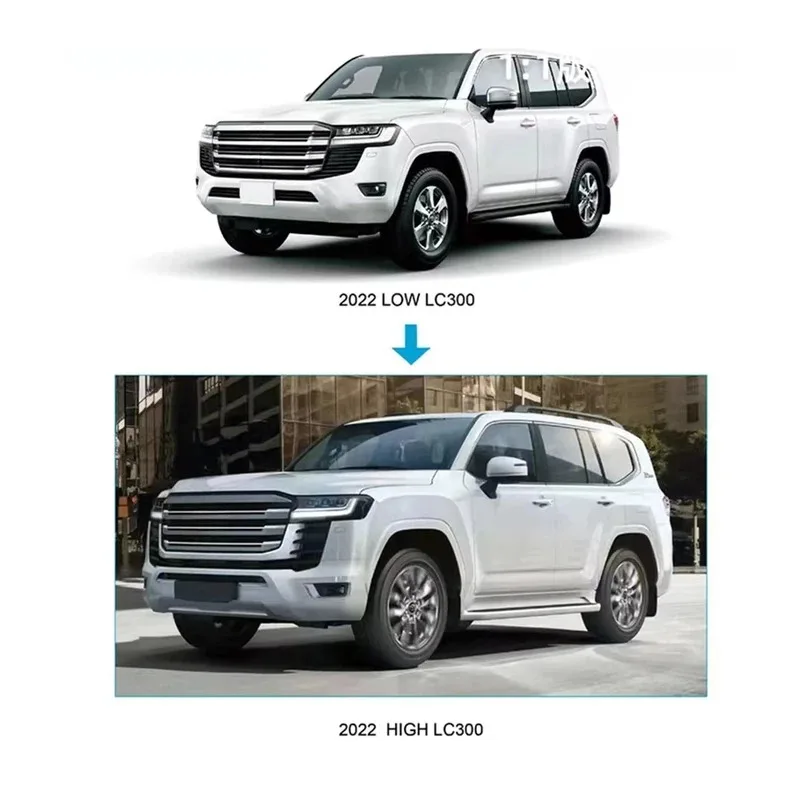 

Factory Wholesale Factory Hot Selling Car Bumper Parts Front Bumper Grille Body Kit for Prado 2011-2017 to 2018 with Hood Fender