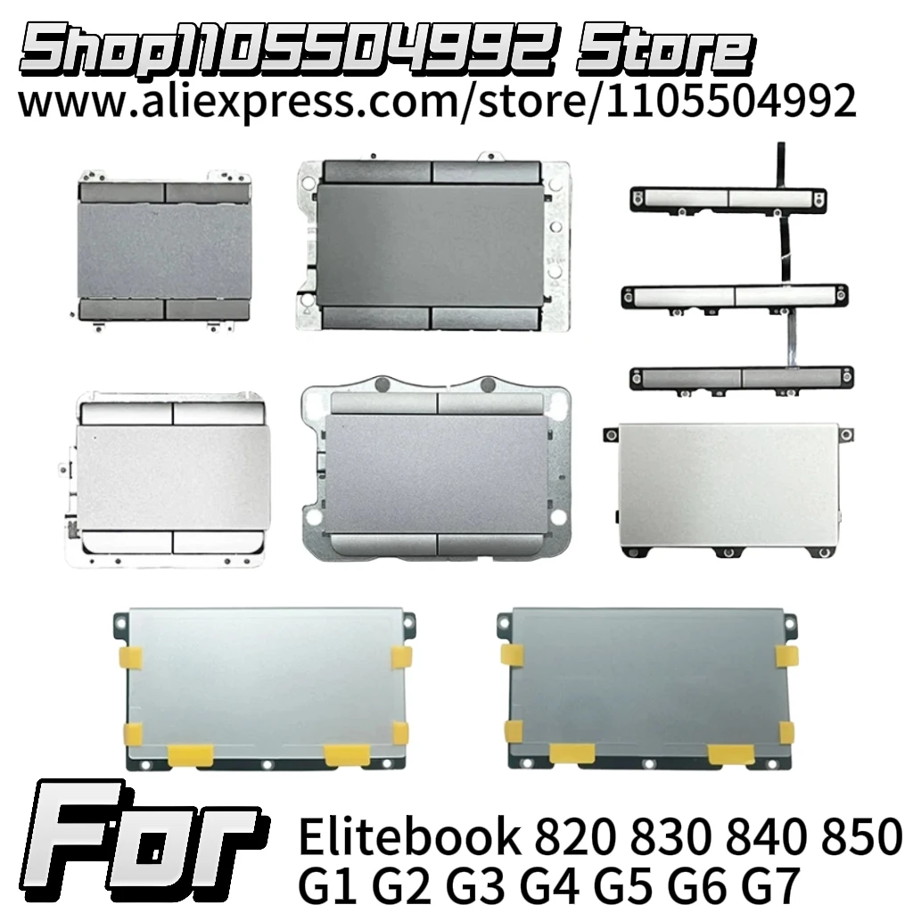 Nuevo Touchpad Original para Laptop HP Elitebook 820 830 840 850 G1 G2 G3 G4 G5 G6 G7, Panel Táctil con Botones de Ratón, Repuesto de Teclas Izquierda y Derecha