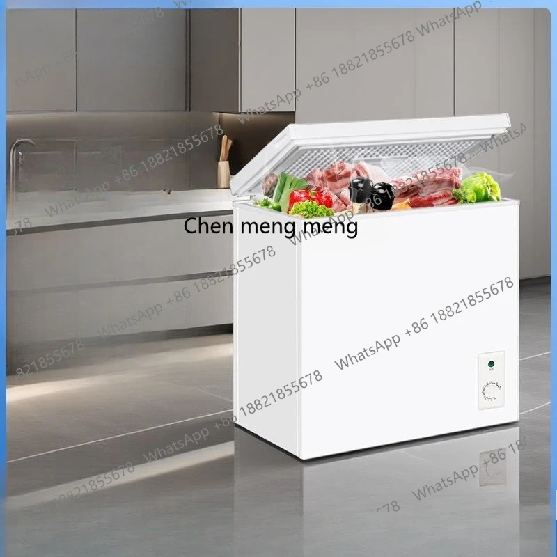 

Household and commercial energy-saving mini horizontal refrigerated freezer refrigerator freezer