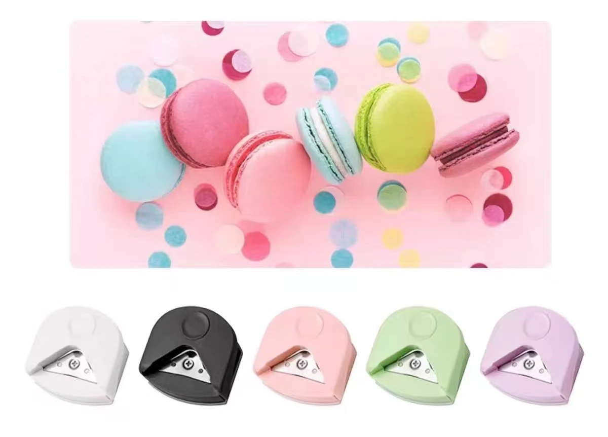 4mm Radius Corner Rounder Punch Paper Corner Rounder Paper Hole Cutter for Photo Paper,Black