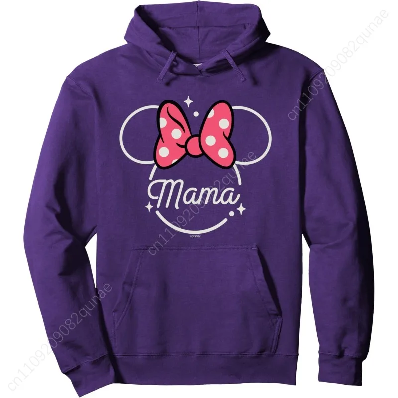 Disney Minnie Mouse Mama Head Icon Magic Muttertag Pullover Hoodie
