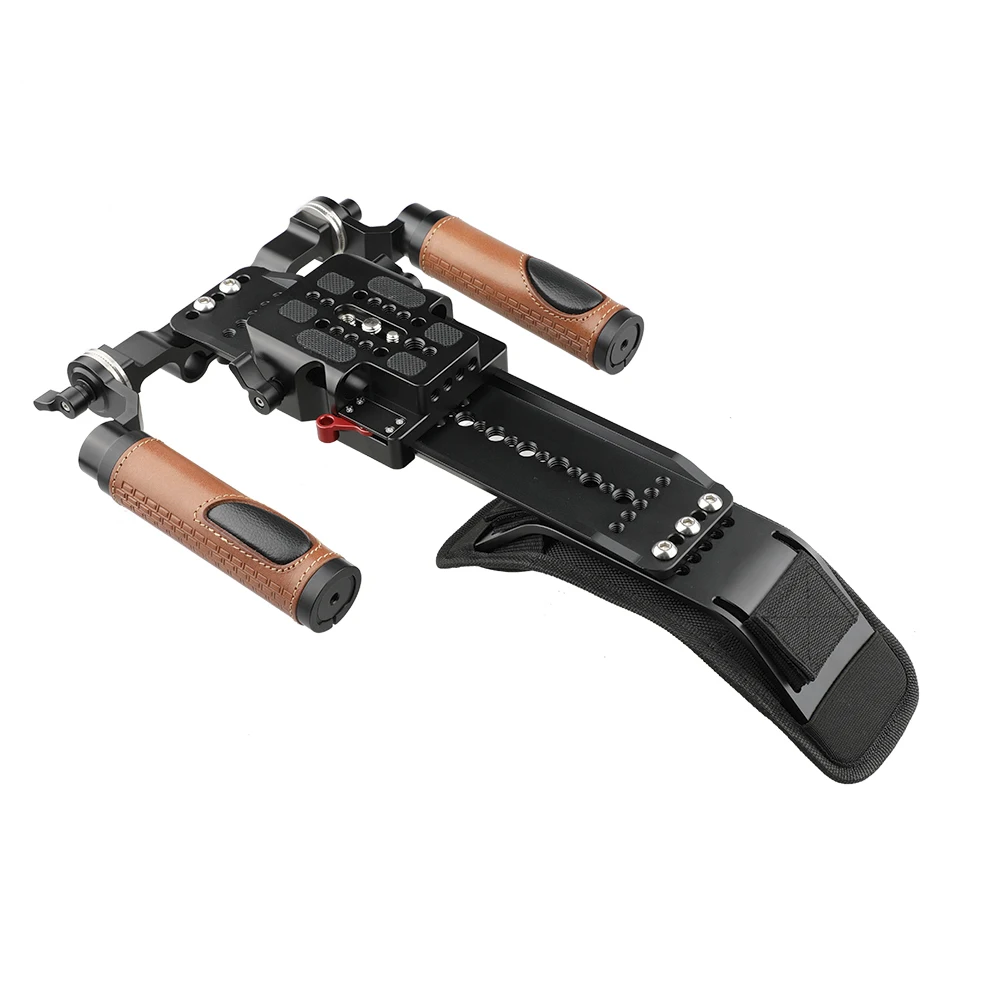 CAMVATE Pro Shoulder Rig Handle Kit With ARRI 12\