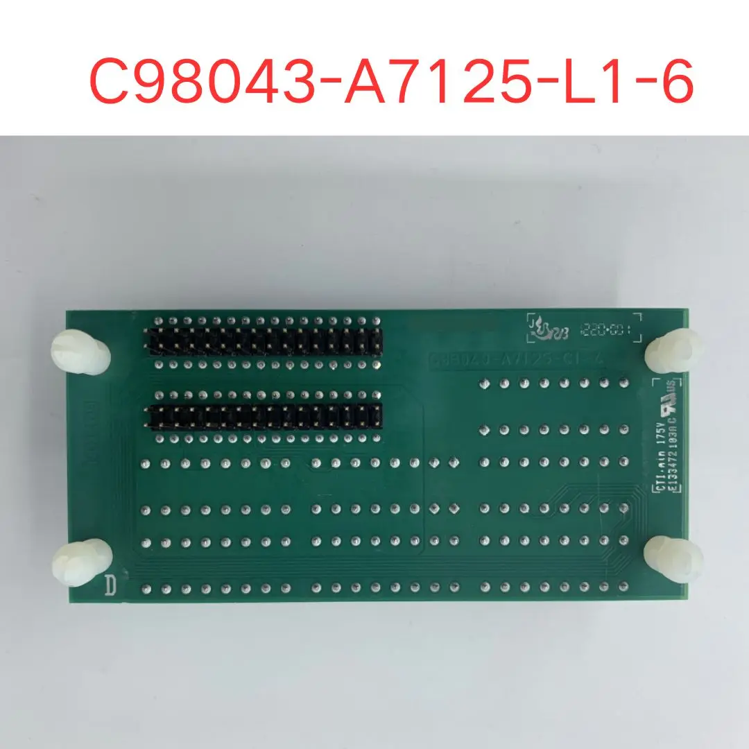 second-hand C98043-A7125-L1-6 6RA80 DC Speed Control Terminal Board 6RY1803-0GA00 Test OK Fast shipping