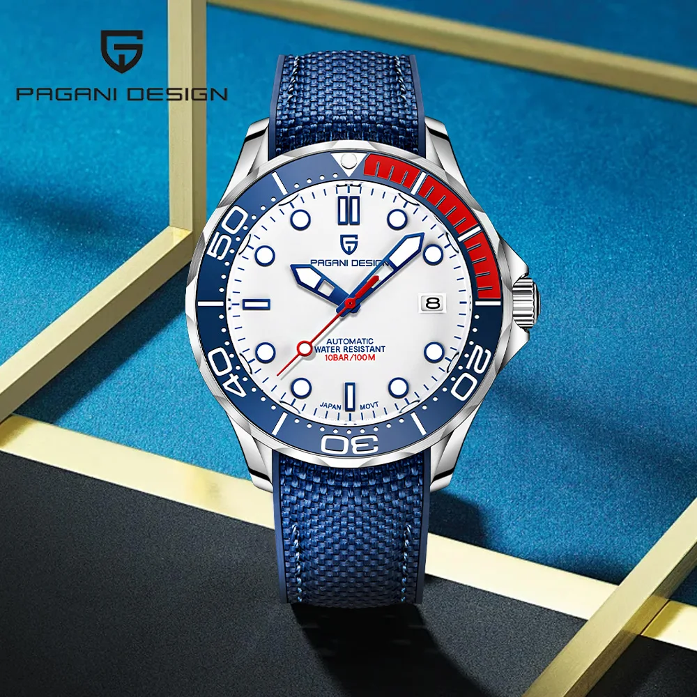 

2025 Pagani design men's Watches Fashion Mechanical Watches Men's top Brand Automatic Men's Watches Luxury Sapphire Mirror Clock