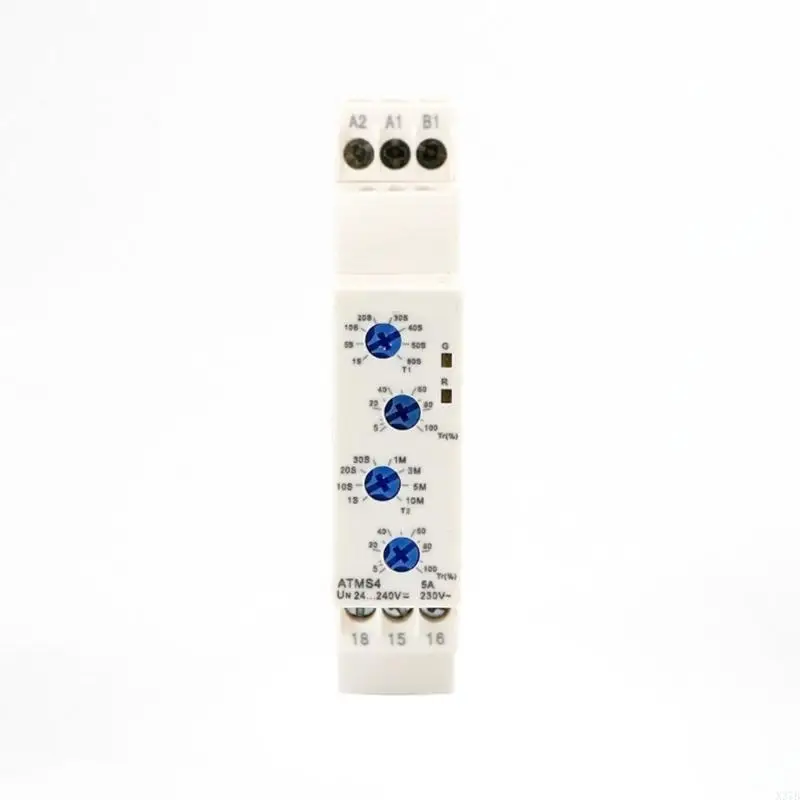 

Multifunctional Time Delay Relaying Multifunctions DIN Mount Wide Voltages Designs 24V 220V for Industrial Control