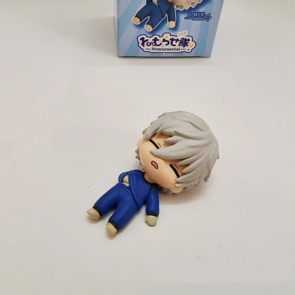 Anime BLUE LOCK Sleeping Blind Box Action Figure 5cm Pvc Figurine Yoichi Isagi Seishiro Nagi Model Toy Home Decoration Kid Gift view 3