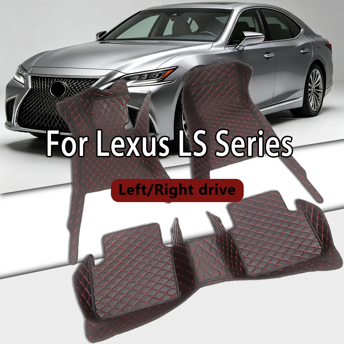 Car floor mats for Lexus LS 2004 2005 2006 2007 2008 2009-2024 Customauto foot Pads automobile carpet cover interior accessories
