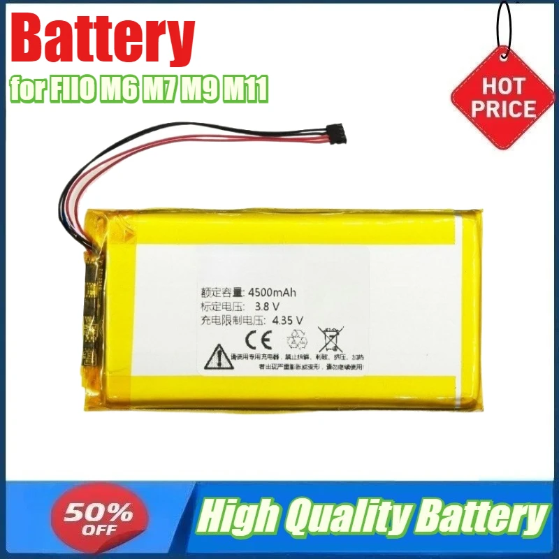 

Battery for FIIO M6 M7 M9 M11 Music Player Battery