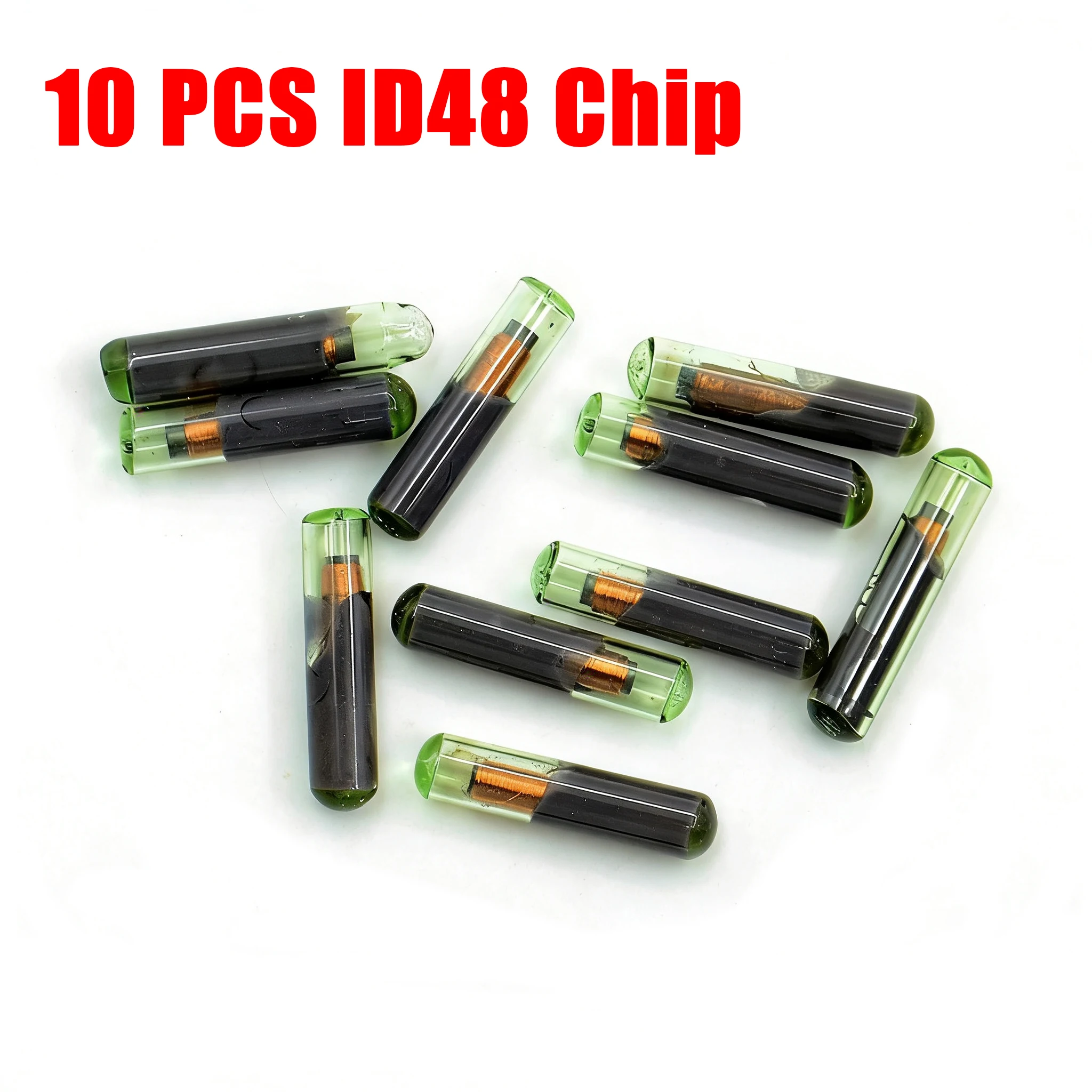 

10PCS Automobile Anti-theft Chip ID48 Auto Key Remote Control OEM ID48 Glass Unlock Auto Transponder Chip for VW/Audi