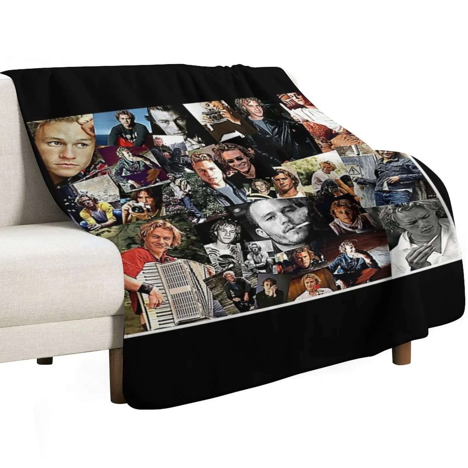 

young heath ledger Throw Blanket Luxury Throw Thermals For Travel Soft Beds Blankets