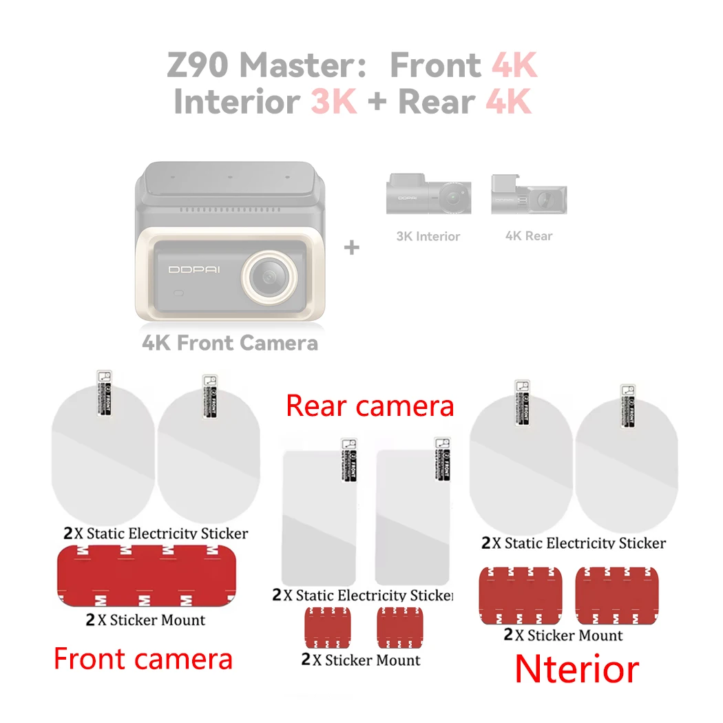 For Ddpai Dash Cam …