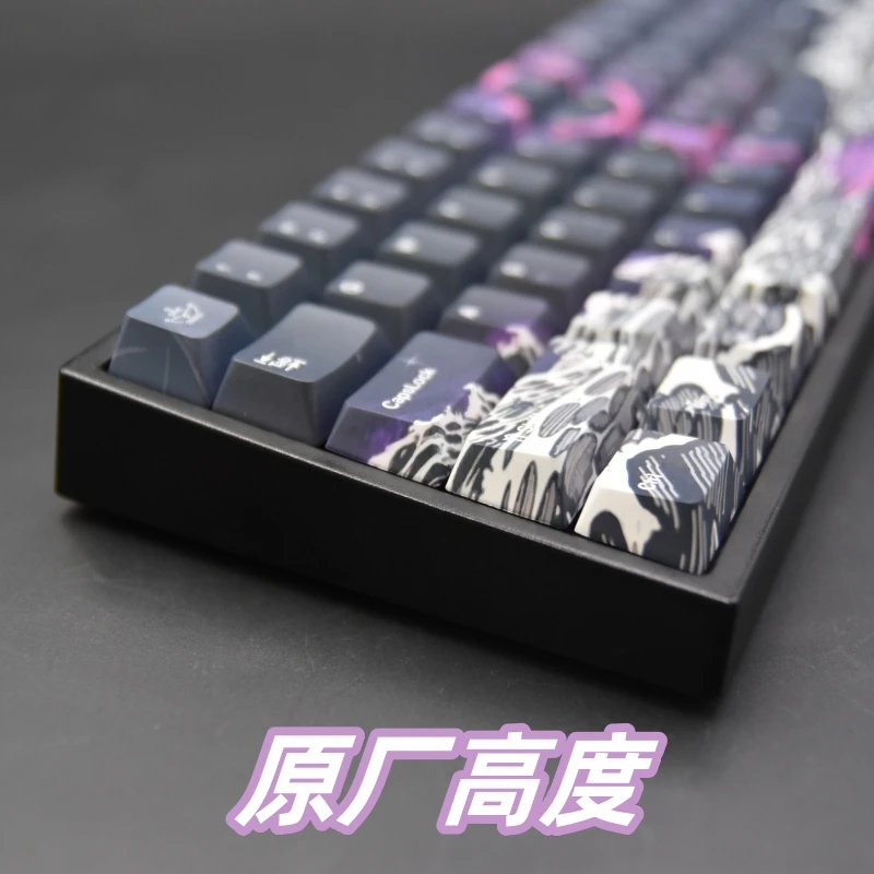 Blue queen purple queen keycap hot sublimation pbt five-sided original factory