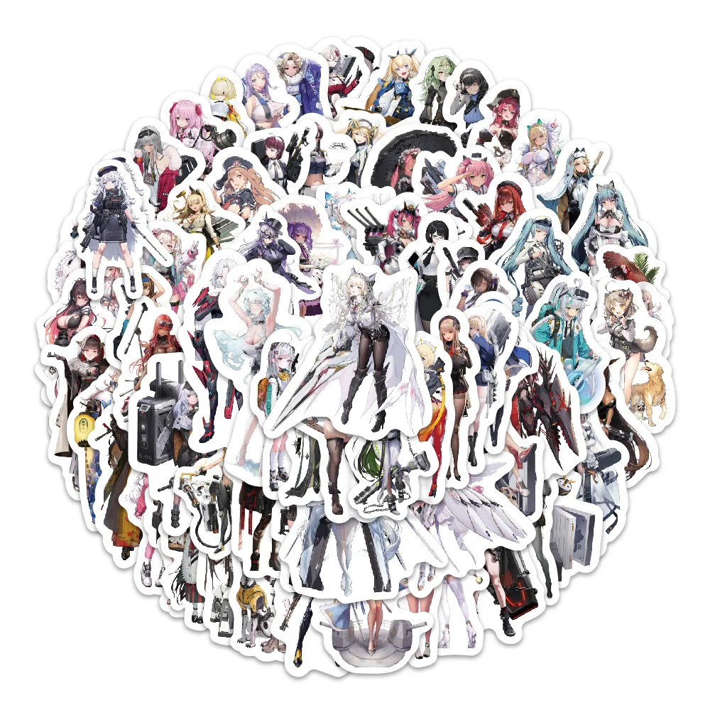 10/50/100 Uds juego NIKKE la diosa de la victoria pegatinas dibujos animados chica Sexy garabatos decorativo monopatín álbum de recortes equipaje escritorio