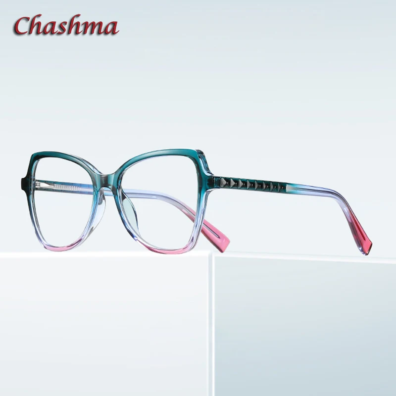 

Chashma Prescription Glasses Women Butterfly Fashion Trend Eyewear Spring Hinge Optical Eyeglasses Frames for Recipe Lenses