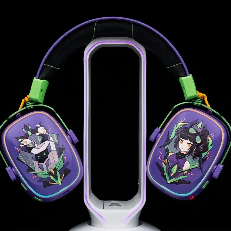 

VALKYRIE VK S1 Gaming Headset Wireless 3-Mode Detachable Microphone 15ms Ultra-low Latency Customized Gaming Headphones Gift