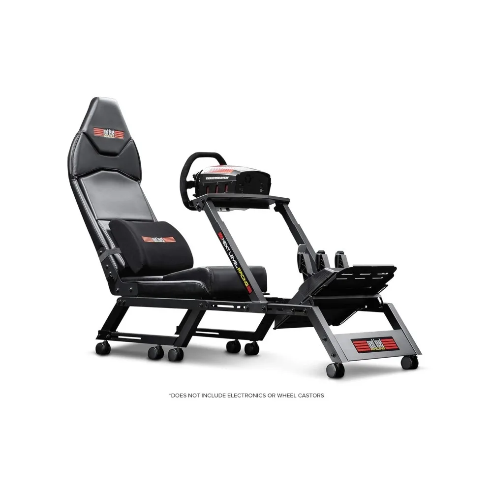 Simulatore di corse Cockpit. Formula e simulatore di corse GT cockpit compatibile con Thrustmaster, Fanatec, Moza racing su PC