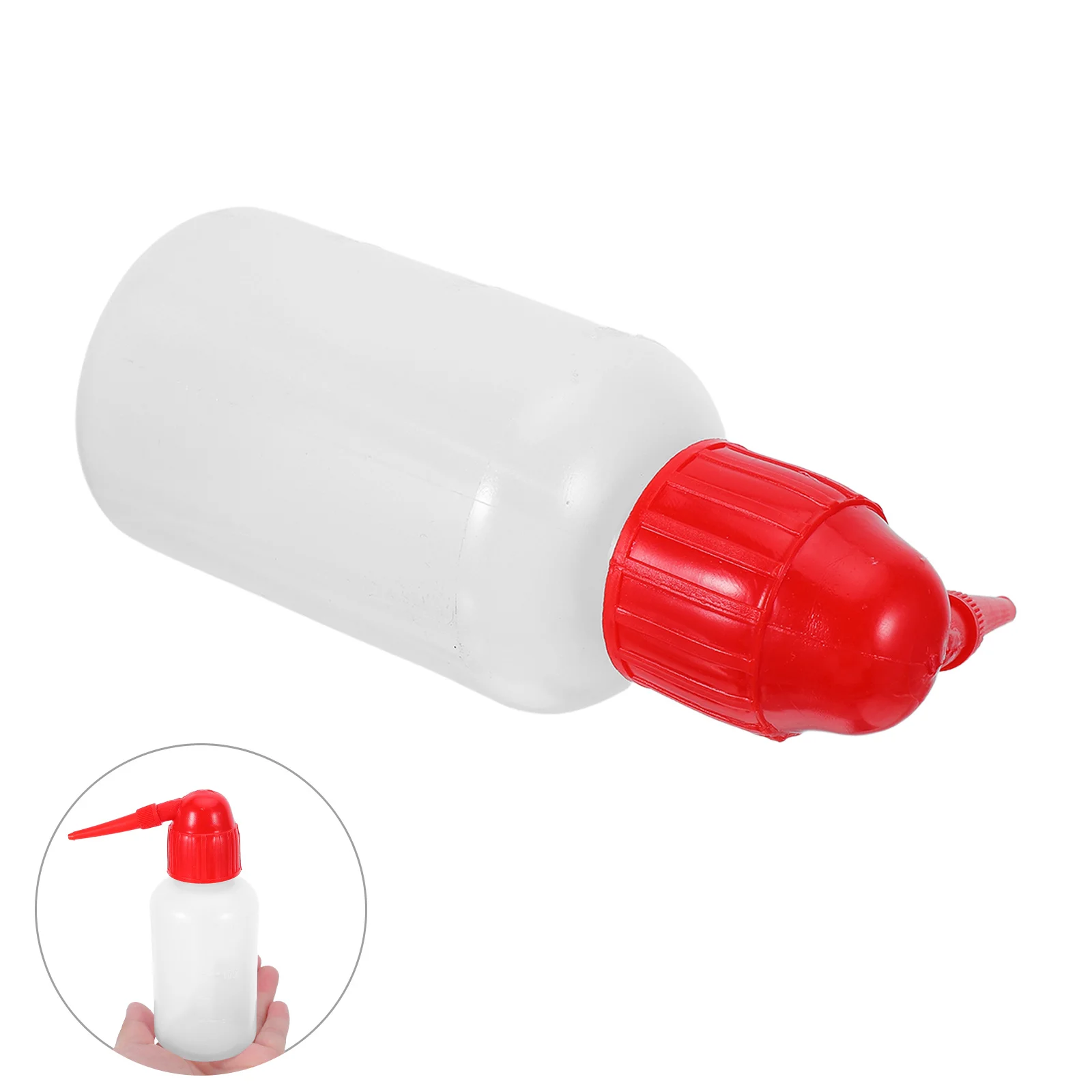 

10Pcs Lab Bottles Transparent Scaled Squeeze Wash Bottle for Medical Cleaning Plant Watering Lash Rinse and Tattoo Use