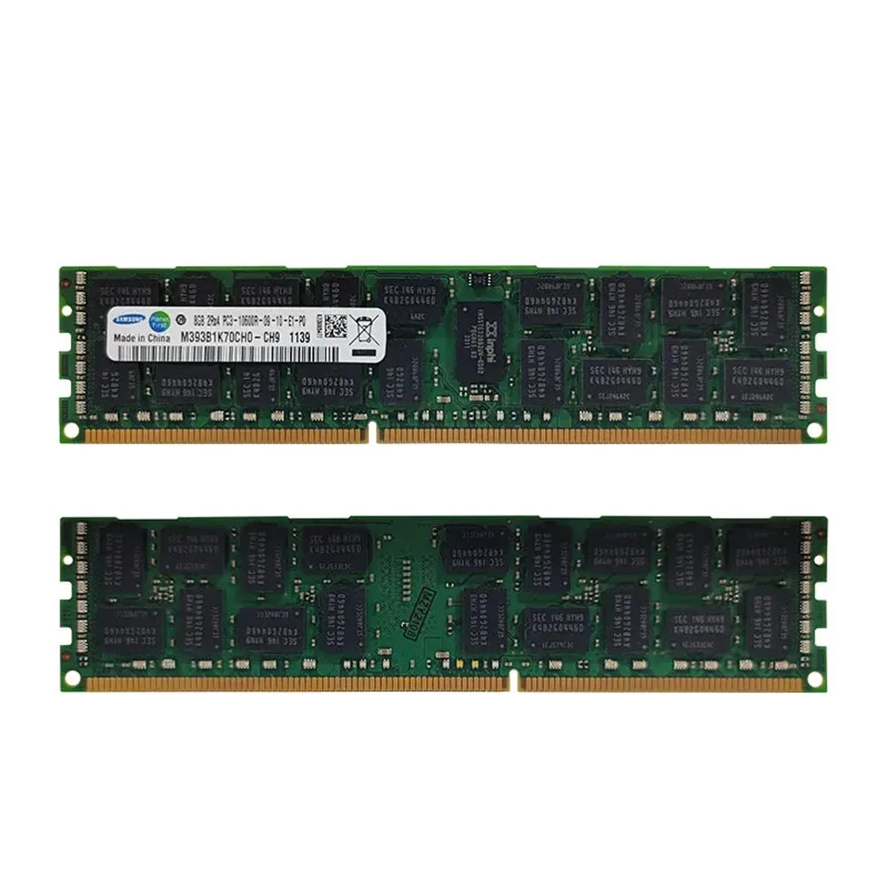 Samsung DDR3 DDR3L 4GB 8GB 16GB 1066MHz 1333MHz 1600MHz 1866MHz Server Memory PC3-12800R REG ECC RAM Registered Memory