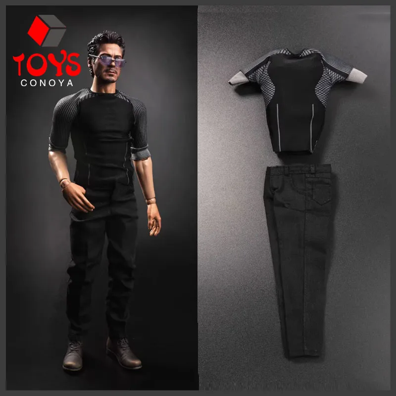 

TYM TYM064 1/6 Tony Repairman Clothes Tops Pants Set Model Fit 12-inch Male Soldier Action Figure Body