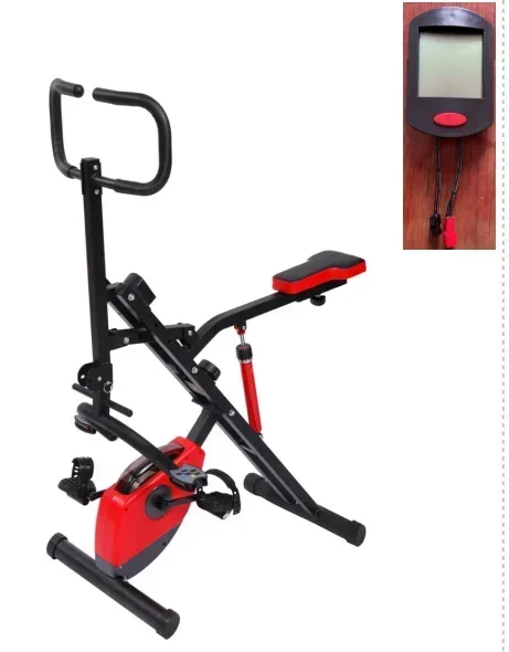 Gym Equipment Fitness Total Crunch / Horse Riding Exercise Machine with Factory Price X Bike Horse Riding Exercise Machine