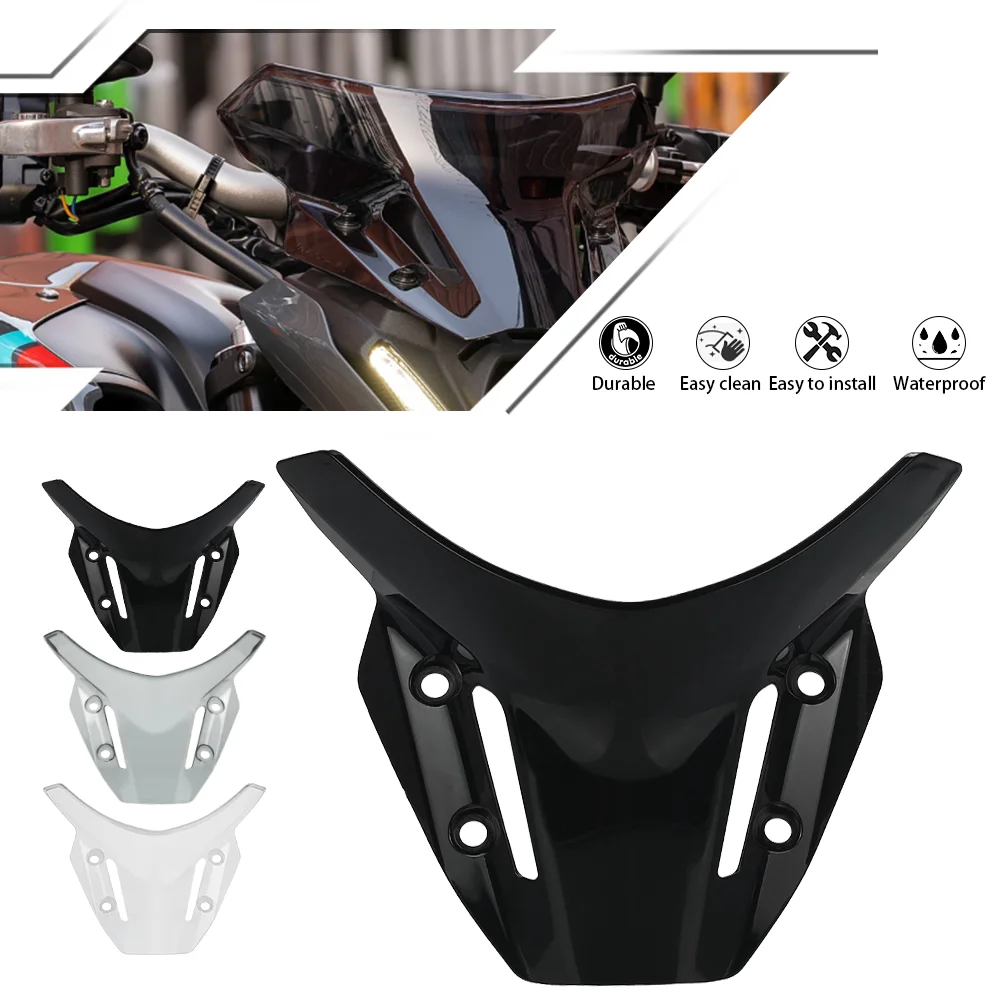 

For YAMAHA MT09 FZ09 MT-09 SP Front Screen Windscreen Windshield Deflector Protector 2021 2022 2023 MT 09 Motorcycle Accessories