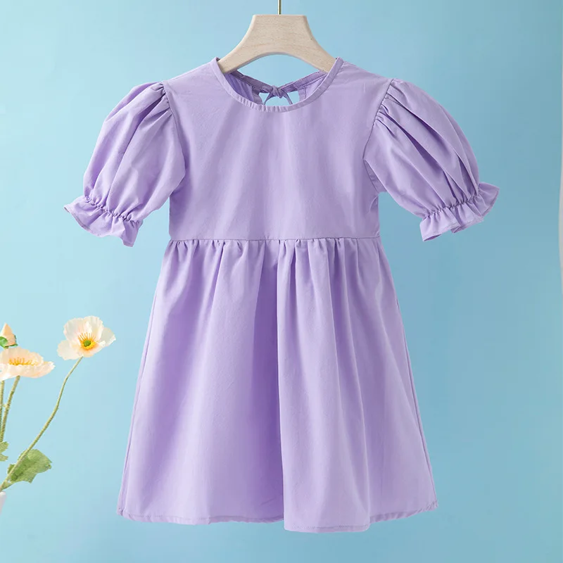 2026 New Girls and Childrens Dresses with A High End Feel Spring and Summer Girls Princess Dresses