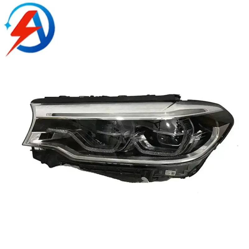 Led Headlights Original Second-hand Plug n Play Full Headlamp for Car With DRL for BMW 5 G30 2017-2019 High Spec